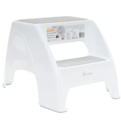 Toddler & Me 2-Step Stool, Gray