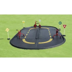 Trike Pedal Path with Stripes- Talladega Fast Track