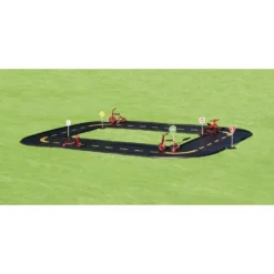 Trike Pedal Path with Stripes- Bristol Oval