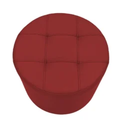 Tufted Round Ottoman 16