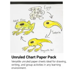 unruled chart paper - 50 Sheets