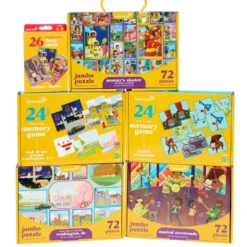 Upbounders® 72 Piece Jumbo Puzzle Activity Kit