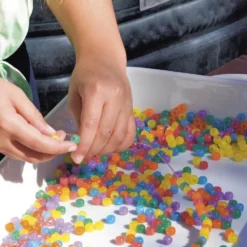 UV Color Changing Beads - 250 Beads Assorted Colors