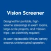 Vision Screener PLUSOPTIX™ S20 with Wrist Strap and Carrying Case