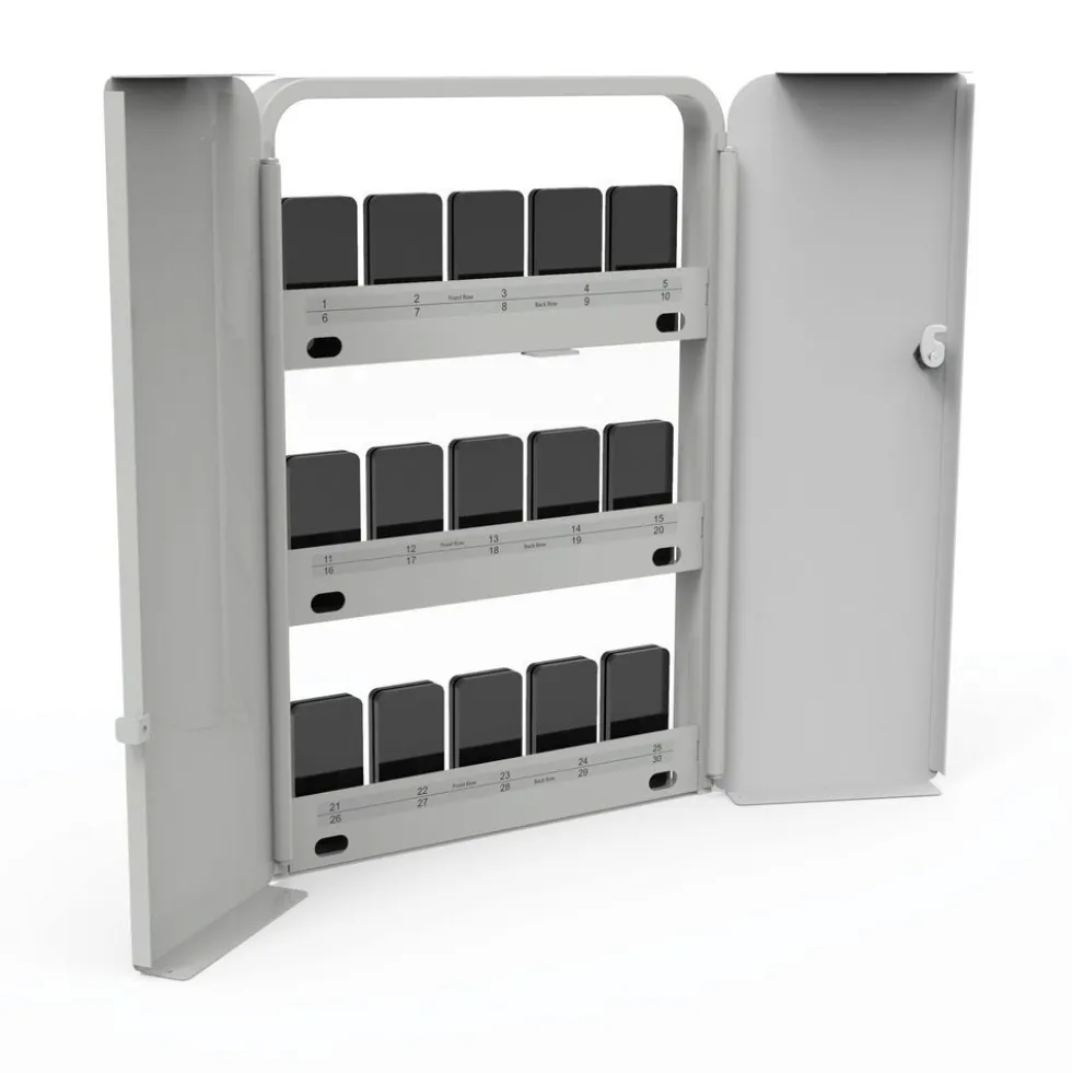 Wall Mounted Phone Storage Cabinet