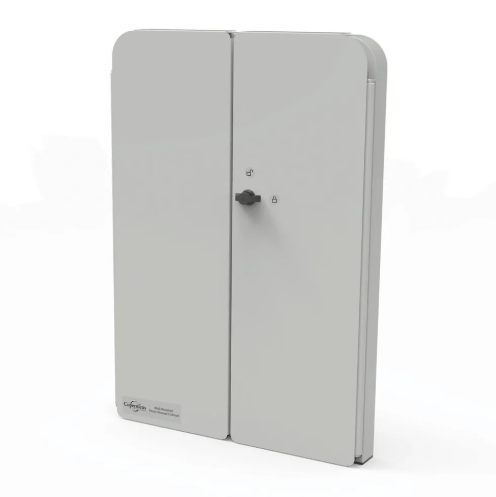 Wall Mounted Phone Storage Cabinet