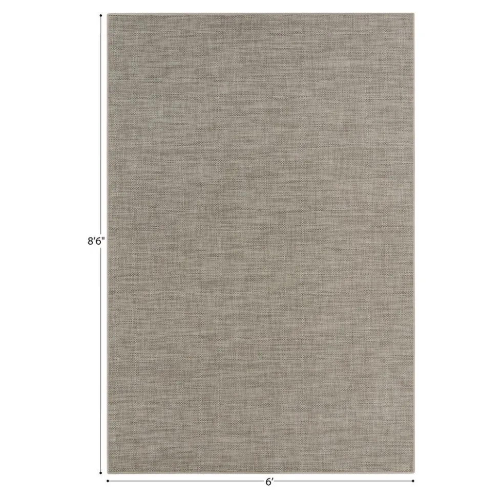 Water Mill 6' x 8'6" Indoor/Outdoor Rug in color Ridgeline