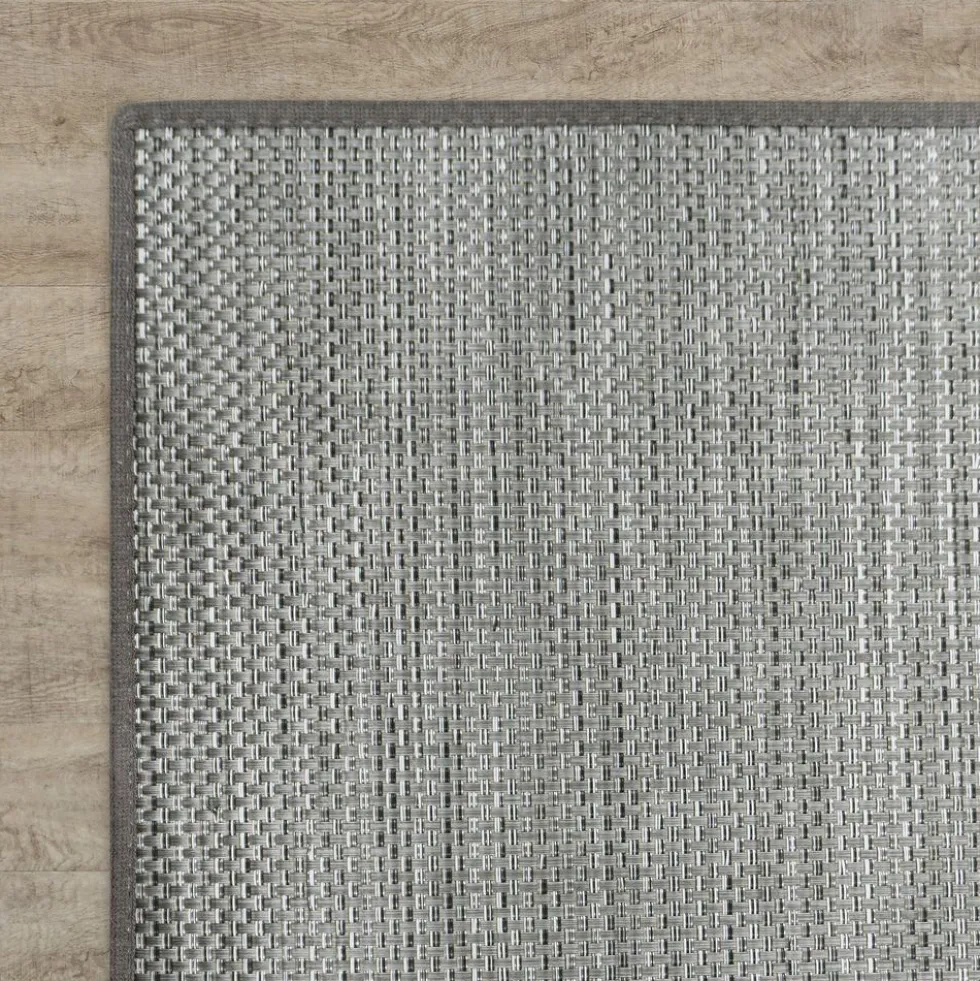 Water Mill 6' x 8'6" Indoor/Outdoor Rug in color Haze
