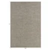 Water Mill 7'8" x 11" Indoor/Outdoor Rug in color Ridgeline