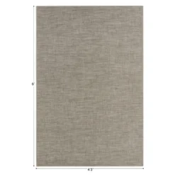 Water Mill 4'3" x 6' Indoor/Outdoor Rug in color Ridgeline