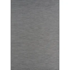 Water Mill 4'3" x 6' Indoor/Outdoor Rug in color Tungsten