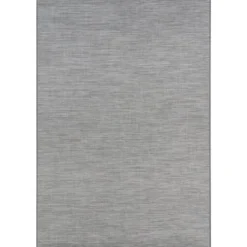 Water Mill 4'3" x 6' Indoor/Outdoor Rug in color Haze