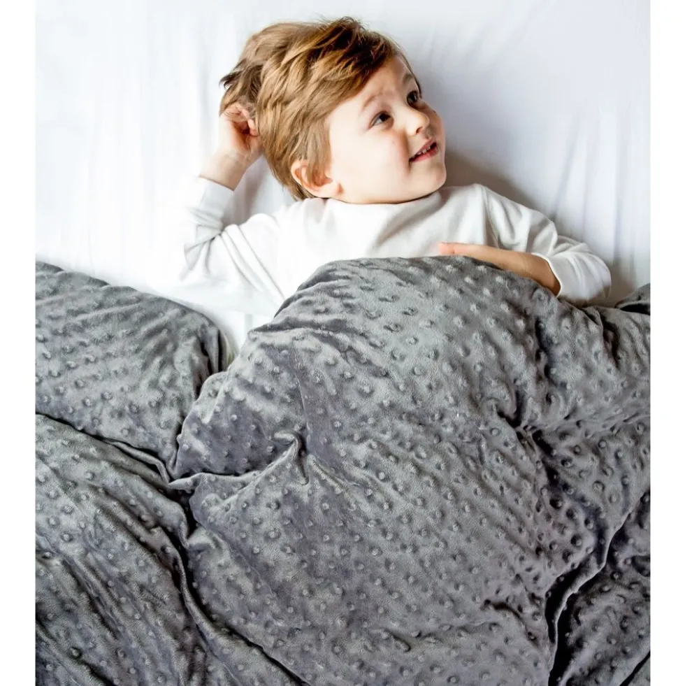Weighted Grey Blanket - 10 lbs.