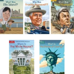 Who Are, Who Was, Where Is, What Was In American History - 10-book set