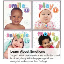Whole Child Emotions Board Books, Set of 4