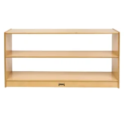 Wood Clear Back Storage