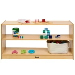 Wood Clear Back Storage