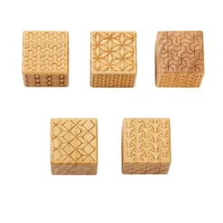 Wooden Pattern Bricks, 10pk