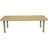 30" x 60" Rectangle Activity Table with Adjustable Tiny Tot Legs - Maple/Maple