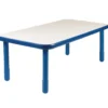 30" x 60" Rectangle BaseLine® Table, 22"H - Blue