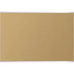 4' X 6' Value-Tak Cork Board Aluminum Trim
