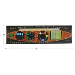 Zaner-Bloser Dashboard 120 Grid Self-Adhesive Vinyl Desktop Helpers™ - Set Of 24