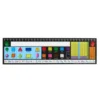 Zaner-Bloser 120 Grid with Number Line Self-Adhesive Vinyl Desktop Helpers™ - Set Of 24