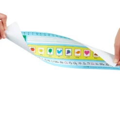 Zaner-Bloser 100-Grid with Number Line Self-Adhesive Vinyl Desktop Helpers™ - Set Of 24