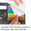 Zaner-Bloser Print Self-Adhesive Vinyl Desktop Helpers™ - Set Of 24